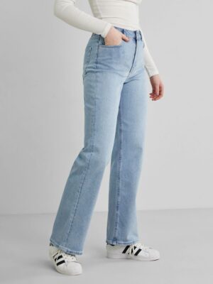 PCHOLLY HW WIDE JEANS