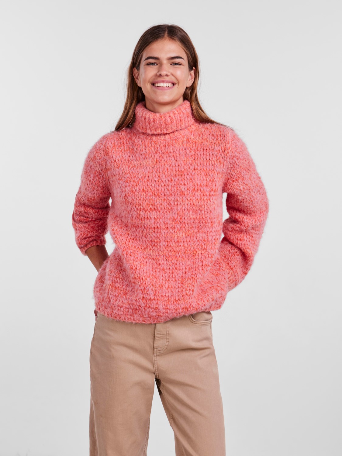 PCNONA TURTLE NECK KNIT