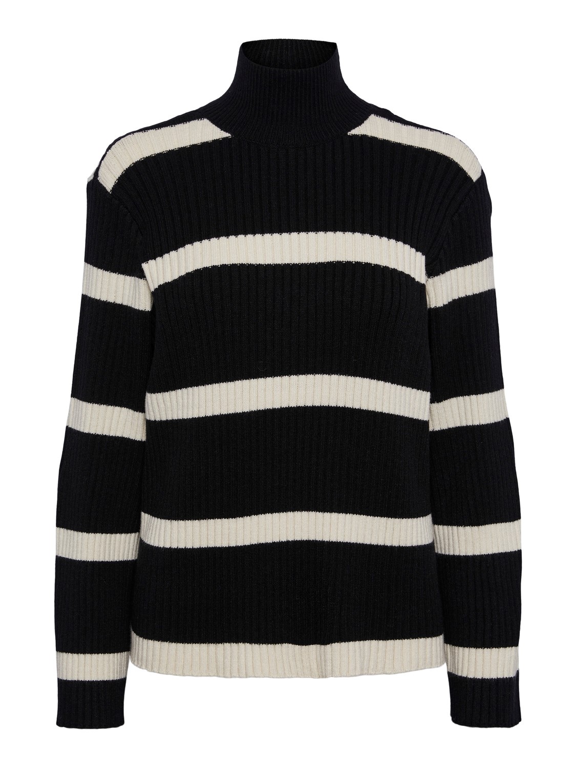 Yasdotme Ls Knit Pullover Black