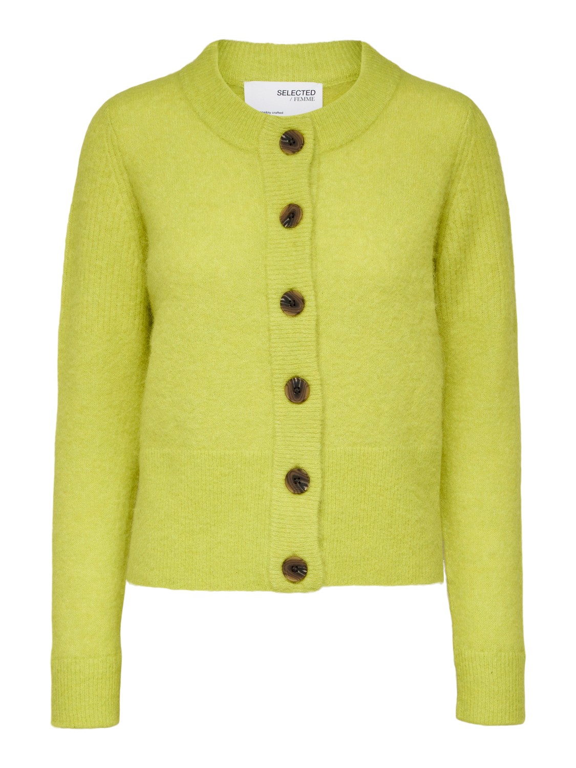 Slfsofia 2 4 Knit Cardigan Birch