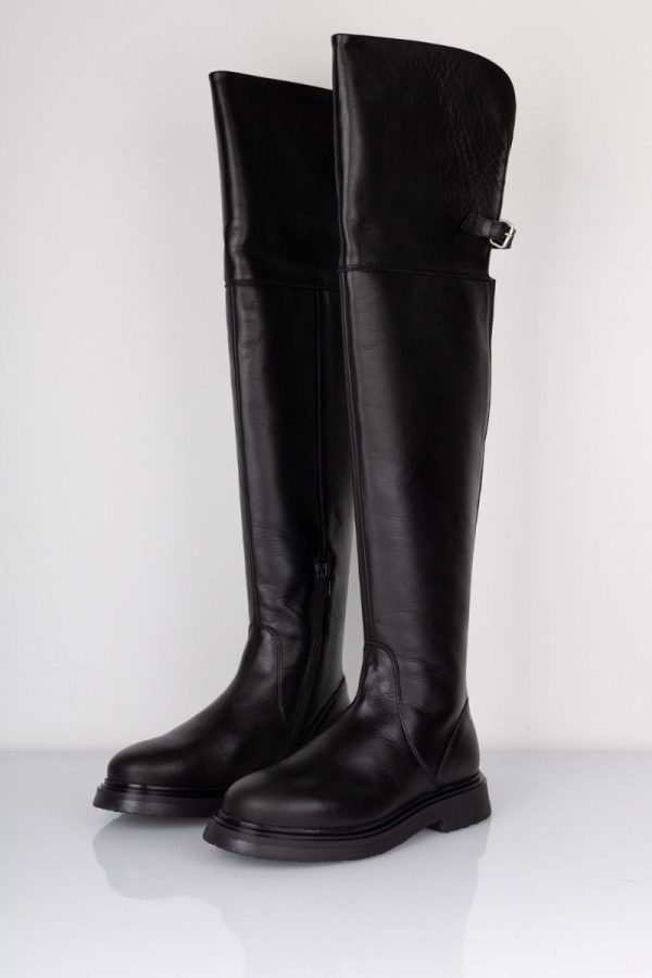 GAYLE LEATHER BOOTS