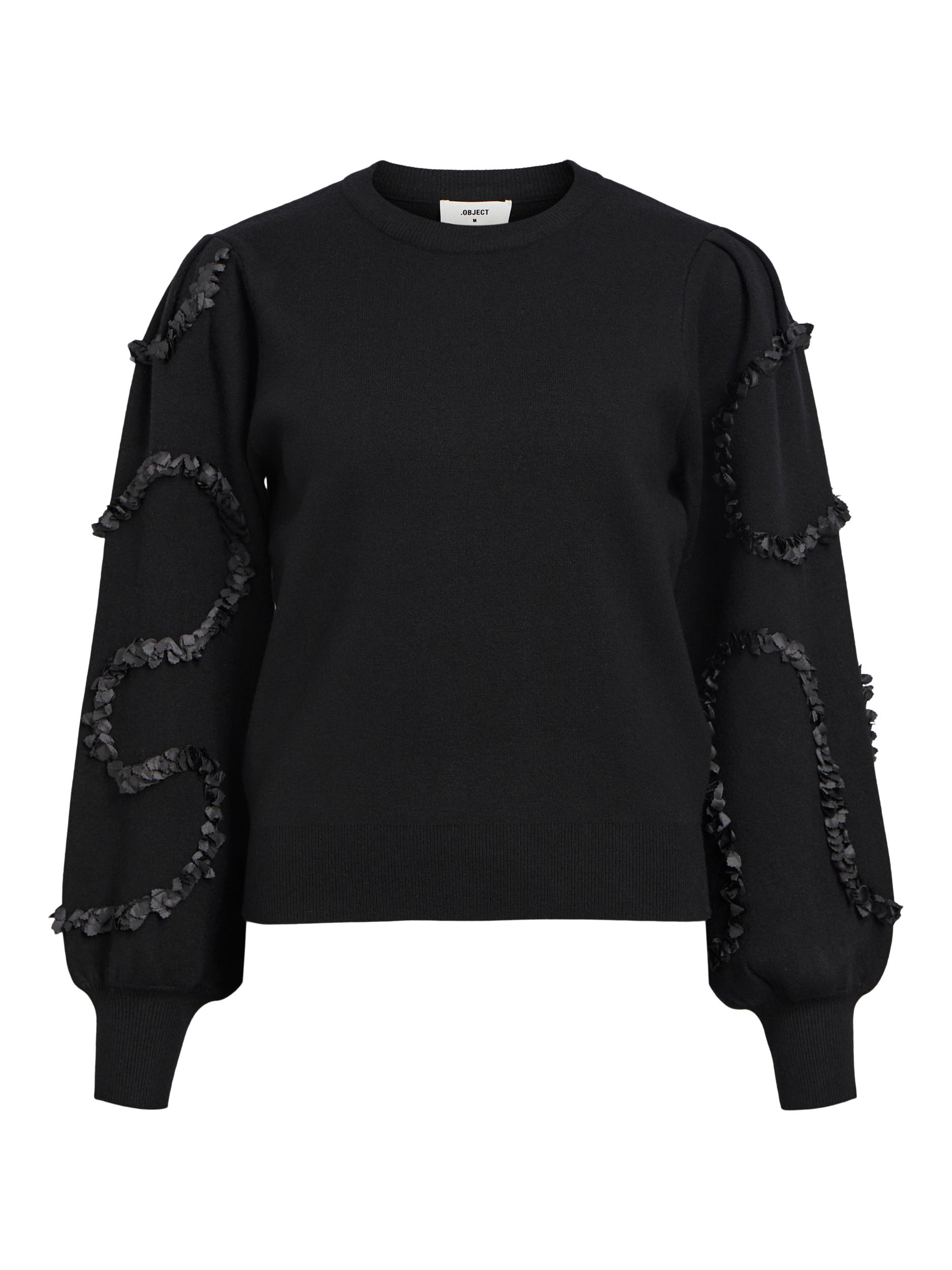 OBJDIDI LS O-NECK KNIT PULLOVER