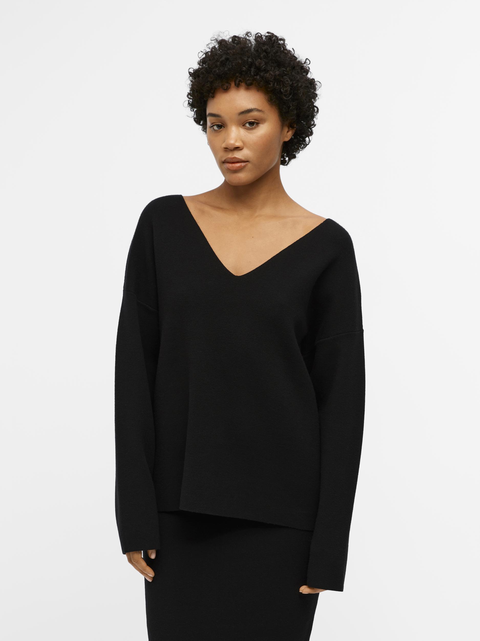 OBJREYNARD V-NECK PULLOVER