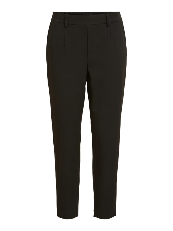 Object Objlisa Slim Pant AOP Noos Broek voor dames, Zwart/Strepen: Grijs, 42 Object Objlisa Slim Pant AOP Noos Broek voor dames, Zwart/Strepen: Grijs, 42