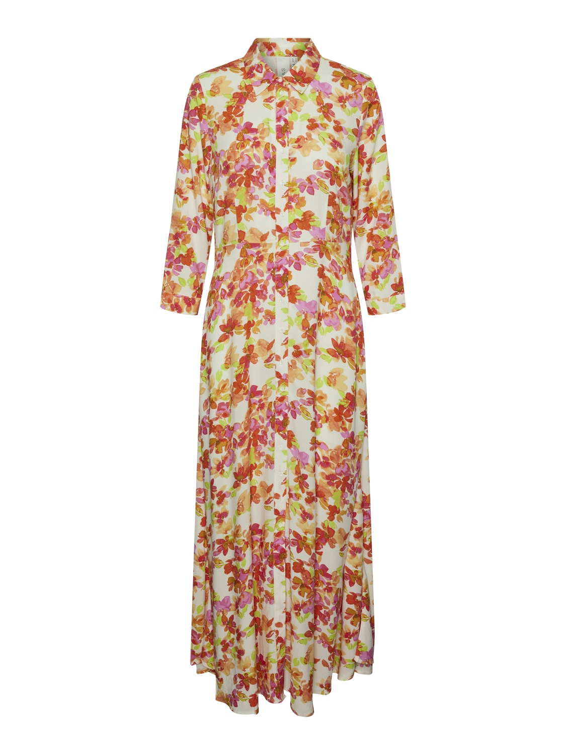 chinese dress ladies YAS Women's Yassavanna Long Shirt Dress S. Noos Dress, Mellow Rose/AOP:liro  Print, XS : Amazon.co.uk: Fashion