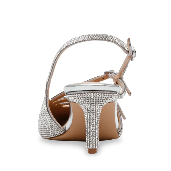 LIANA-R CRYSTAL SLINGBACK SHOES