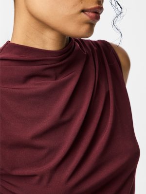 PCMADISON DRAPED TOP