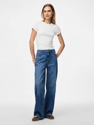 PCSILKE WIDE JEANS