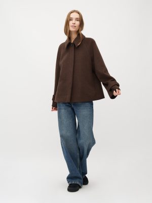 TARY-M SHORT WOOL COAT