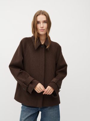 TARY-M SHORT WOOL COAT