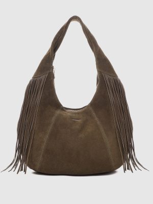 GABI SUEDE FRINGE BAG