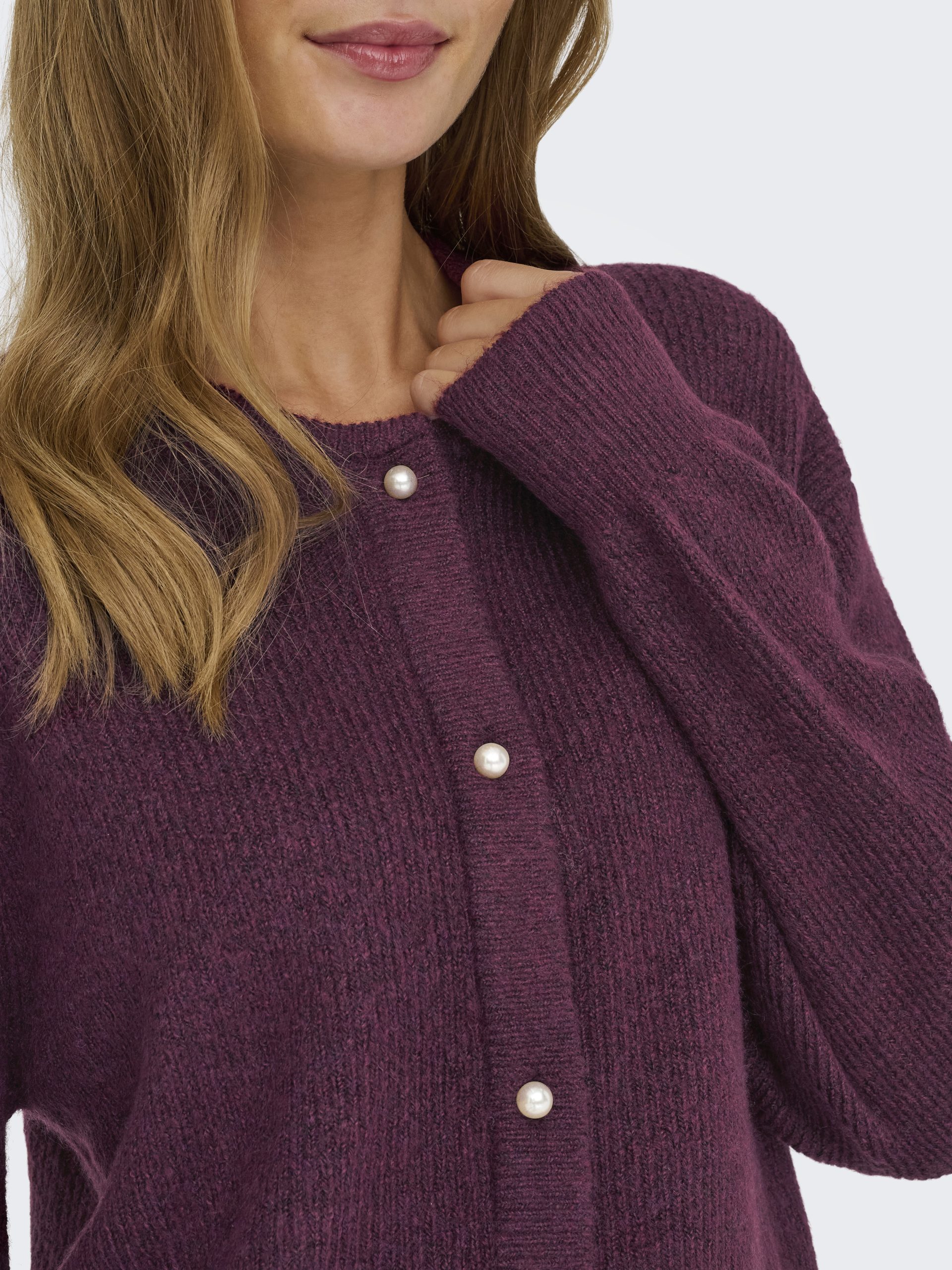 JDYLUMI BUTTON KNIT CARDIGAN