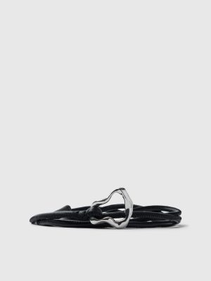 SLFALMA LEATHER ROBE BELT