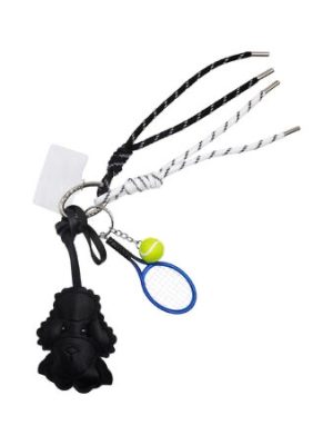 TENNIS DOG KEY CHAIN