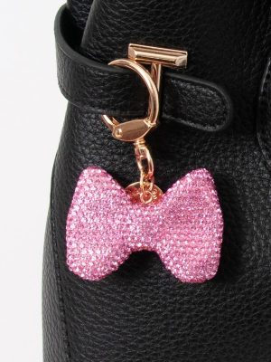 SPARKLING BOW KEY CHAIN