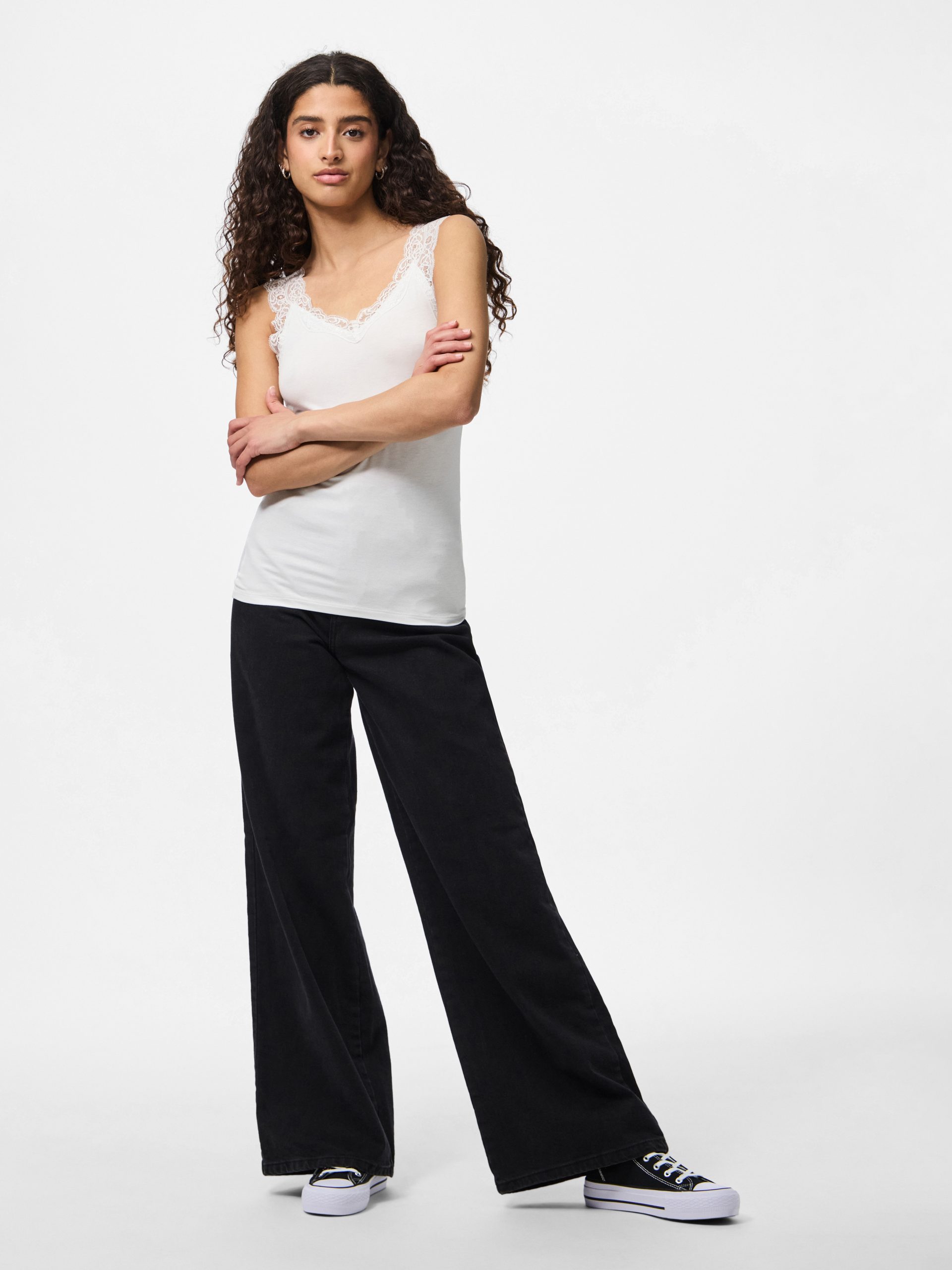 PCBARBERA LACE TOP