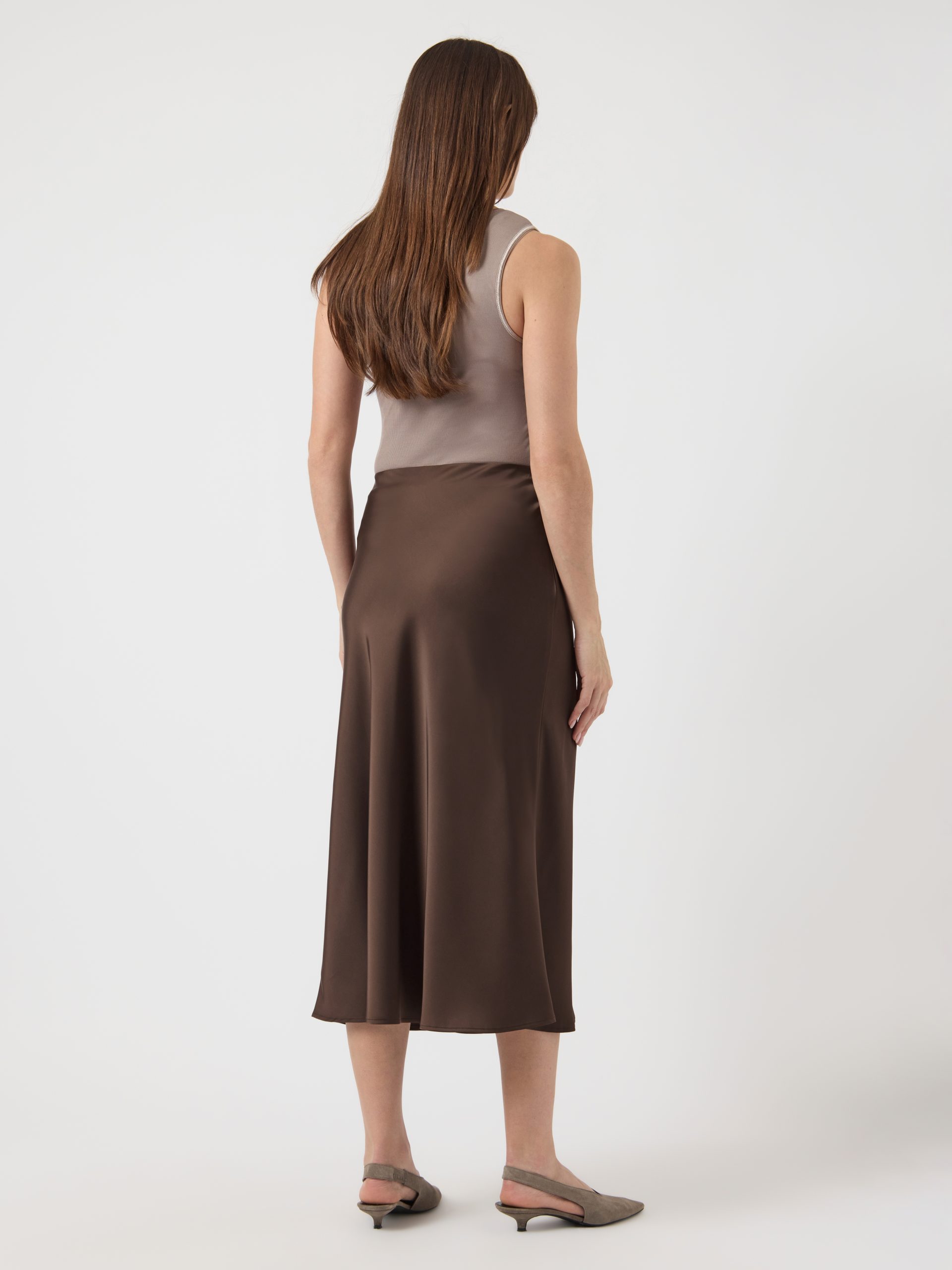 YASPELLA HW MIDI SKIRT