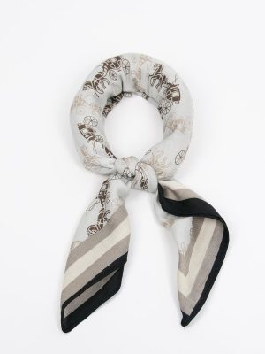 SMALL PRINT SCARF