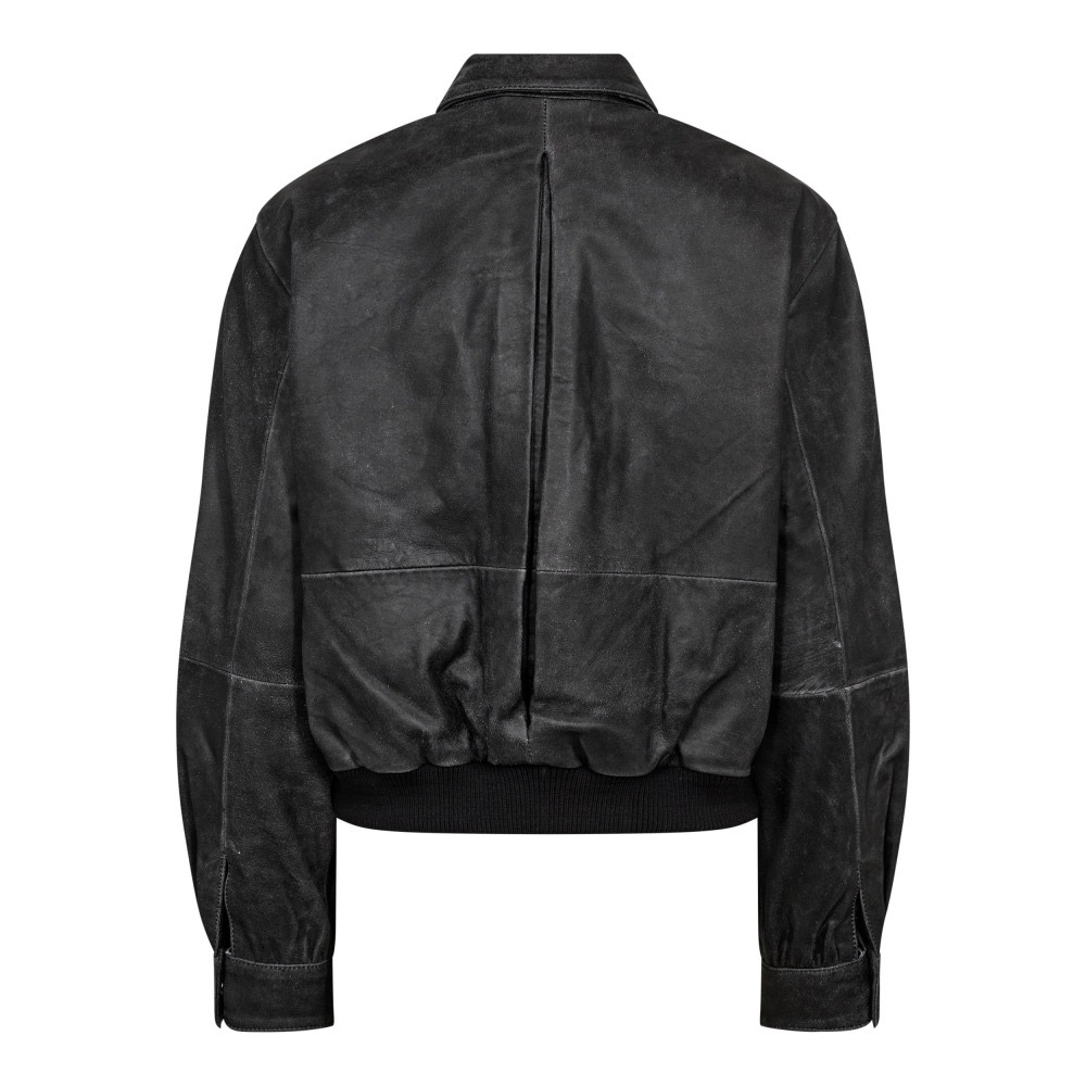 FLOYD LEATHER BOMBER