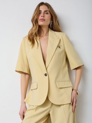 NILA CC FITTED SS BLAZER