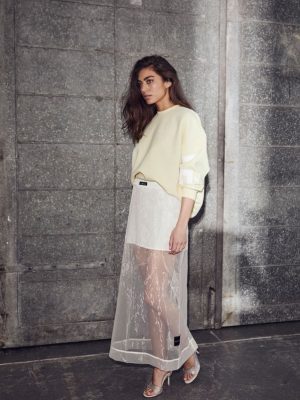 MAXI SPLIT LOGO SWEAT