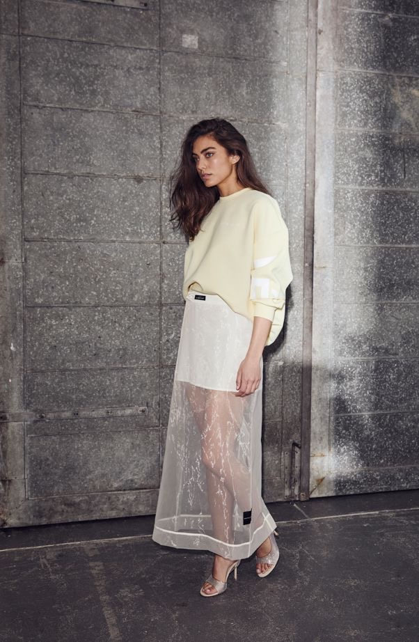 MAXI SPLIT LOGO SWEAT