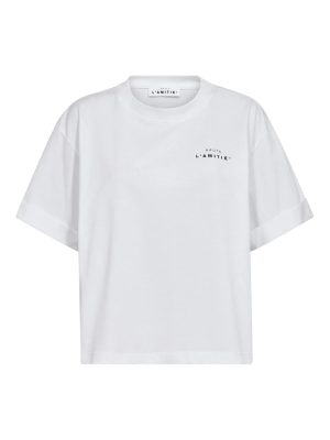 HL CREW  NECK CROP TOP