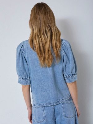 ASJACC DENIM BLOUSE