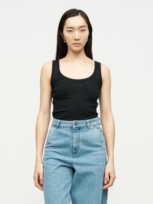 VARIGATED RIB NANO LOGO TANK