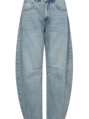 DREW BARREL PANEL JEANS BLEACHED DENIM