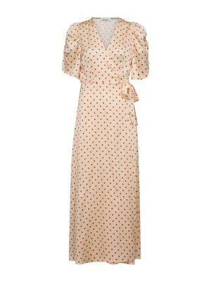 CAMBRIA DOT WRAP DRESS