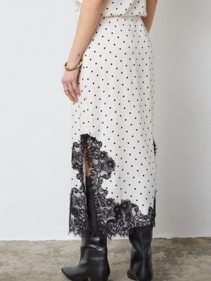 AMELICC DOT LACE SKIRT