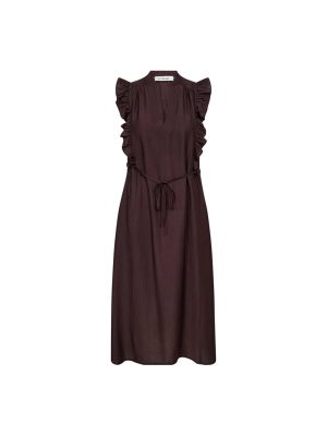 HERACC FRILL SS V-DRESS