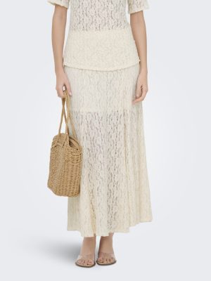 JDYGALLAS LONG LACE SKIRT