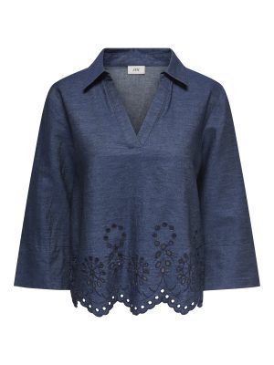JDYBILLE CHAMBRAY EMBRODERY