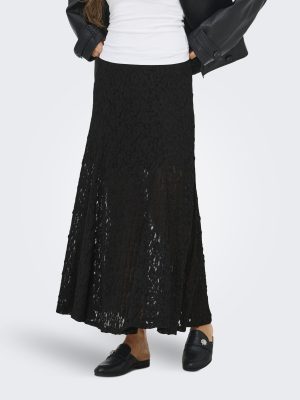JDYGALLAS LONG LACE SKIRT