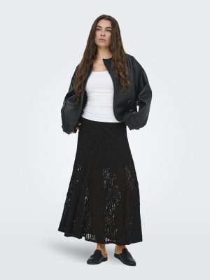 JDYGALLAS LONG LACE SKIRT