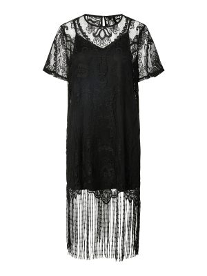 PCCLAIR SHORT LACE TASSELS DRESS