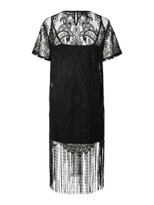 PCCLAIR SHORT LACE TASSELS DRESS