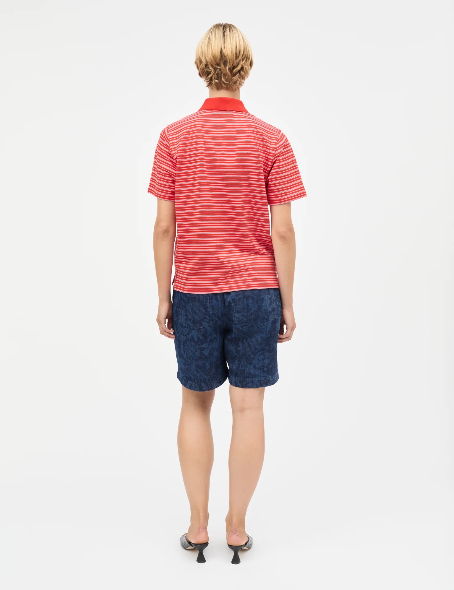 LIGHT TERRY MARIO POLO TEE