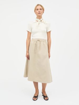 DYED WEAVE LUNI SKIRT