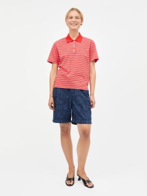 LIGHT TERRY MARIO POLO TEE