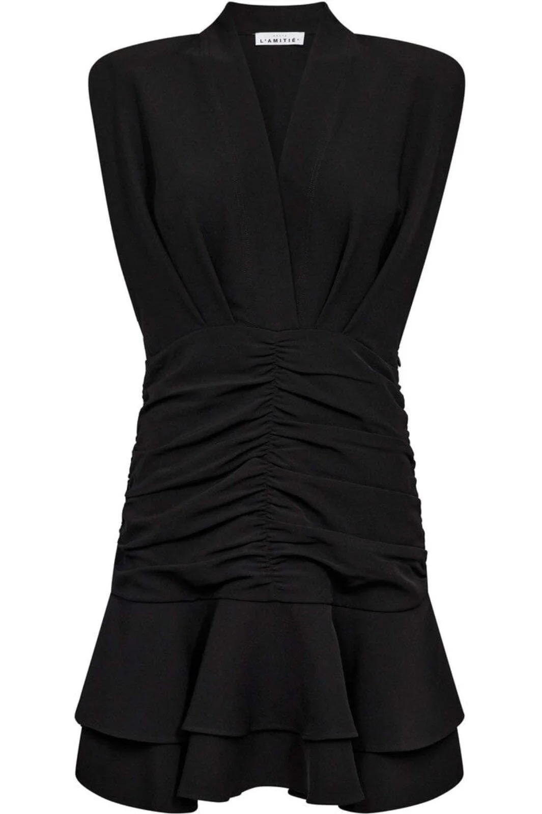 L`EGANCE GATHER CROP DRESS