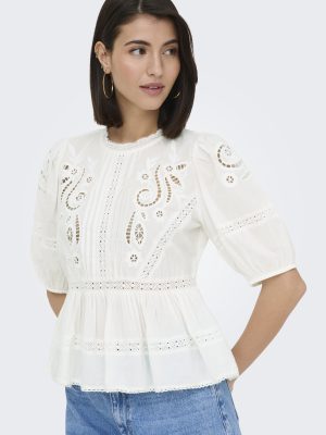 JDYSTARRY 2/4 LACE TOP