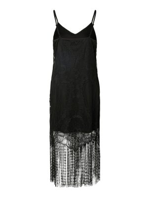 PCCLAIR STRAP LACE TASSELS DRESS
