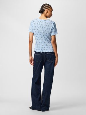PCFLORA SS O-NECK TOP