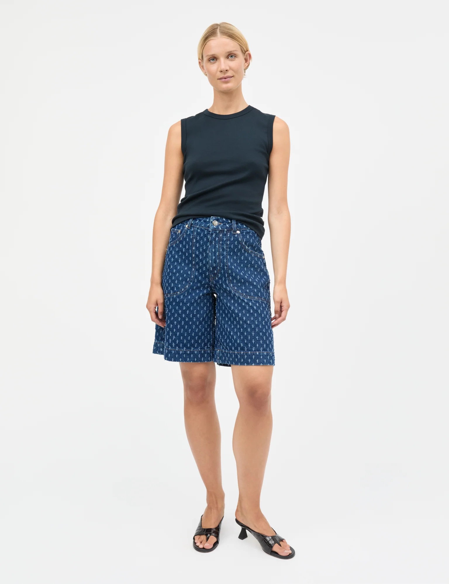 DISTRES DENIM ROSSY SHORTS