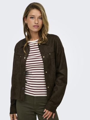 JDYJULLE FAKE SUEDE SHIRT