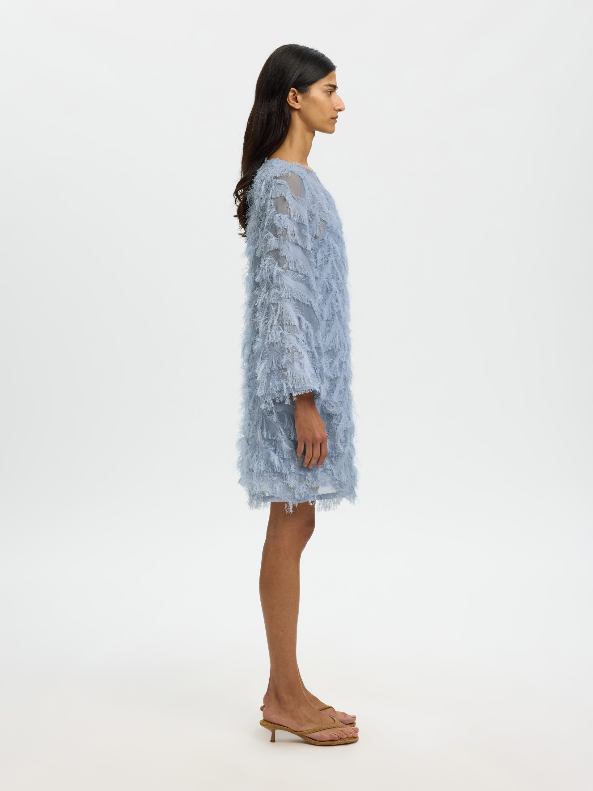 SLFMYLINE RELAXED BOAT NECK DRESS