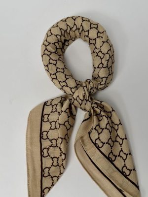 SMALL PRINT SCARF